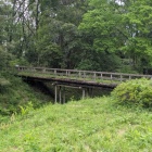 復元木橋