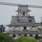 駅から見た天守