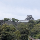 ひこにゃんフォトスポットから見た彦根城
