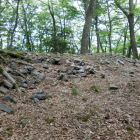 京極丸桝形の石積