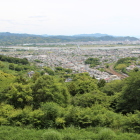 眺望金谷、大井川、島田遠く富士山見えるかな？