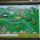 花谷友遊広場の散策ルート図