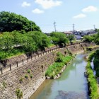 外堀の役目をはたした逆川