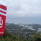 本丸からは周囲の島々を見渡せる