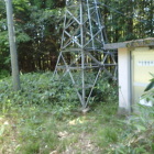 ⑦２郭にある鉄塔(ピンボケ写真ですみません)