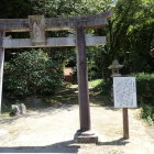 ④廿原堤神社鳥居