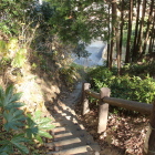 北へ落ちる竪堀