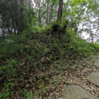 1郭虎口の土塁