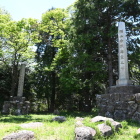 二の壇・城址碑と福山合戦忠霊之碑
