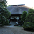 茅葺屋根の常光院本堂
