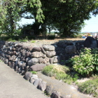 心洞寺/木部氏館東石垣土塁