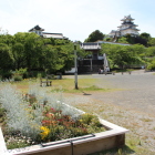 三の丸下段と天守群