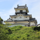 天守閣南面を本丸より望む