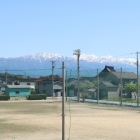 山側：立山連峰