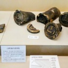 山形城跡から出土の金箔瓦