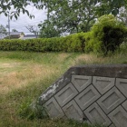 南西側の土塁