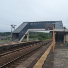 淀江城跡の淀江駅