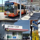 ⑨	神姫バス（三木駅経由社行）と三木駅とバス停