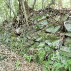 ⑦登城路にあった石垣