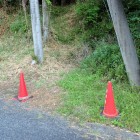②登山口