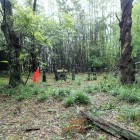 ③北二の丸にある「女軍の墓」