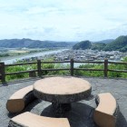 ②衣笠山頂上