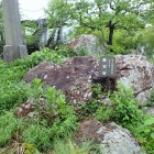 ①本丸にある腹切岩