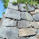 ①隅石垣の刻印
