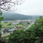 ⑨一位の段下から見た眺望