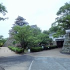 ②天守閣と廊下門