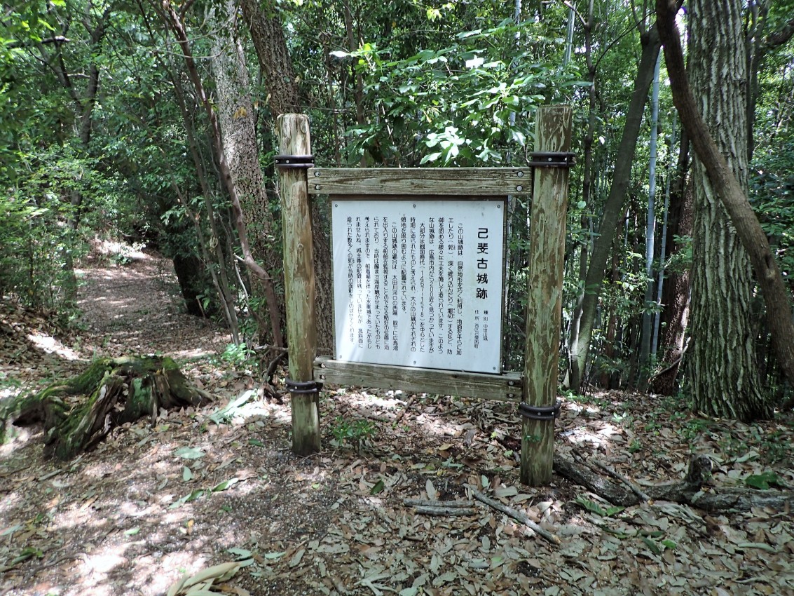 ①説明板