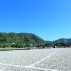 ②錦帯橋と岩国城