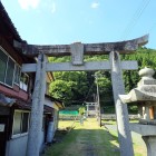 ②河内神社鳥居1