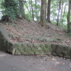 虎口と思われる土塁
