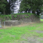 本丸の西端？井戸跡など
