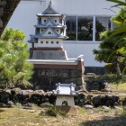 田中城の模型（小学校内）