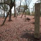 主郭。城阯碑が立つ