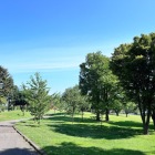 広い公園でした。