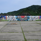 釜谷漁港の壁画