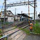 水間鉄道名越駅