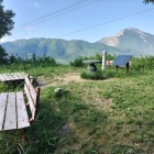 東に伊吹山