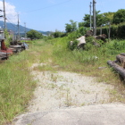 本丸跡西側の水堀跡は埋まってる