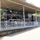 屋外展示８６型蒸気機関車(金剛・ハロー号)