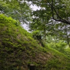 主郭の切岸