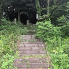 奥都城への石段