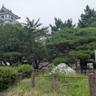 本丸跡の石碑