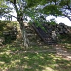 ④	天守台石垣（宮部継潤の石垣）