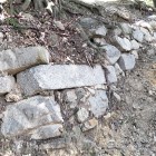 ③	天守台の石垣