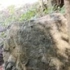 赤丸を拡大（落武者か？右目に傷を負っている！ その背後にもう一人二人三人・・？）