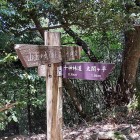 ①	久松山から太閤ヶ平への道